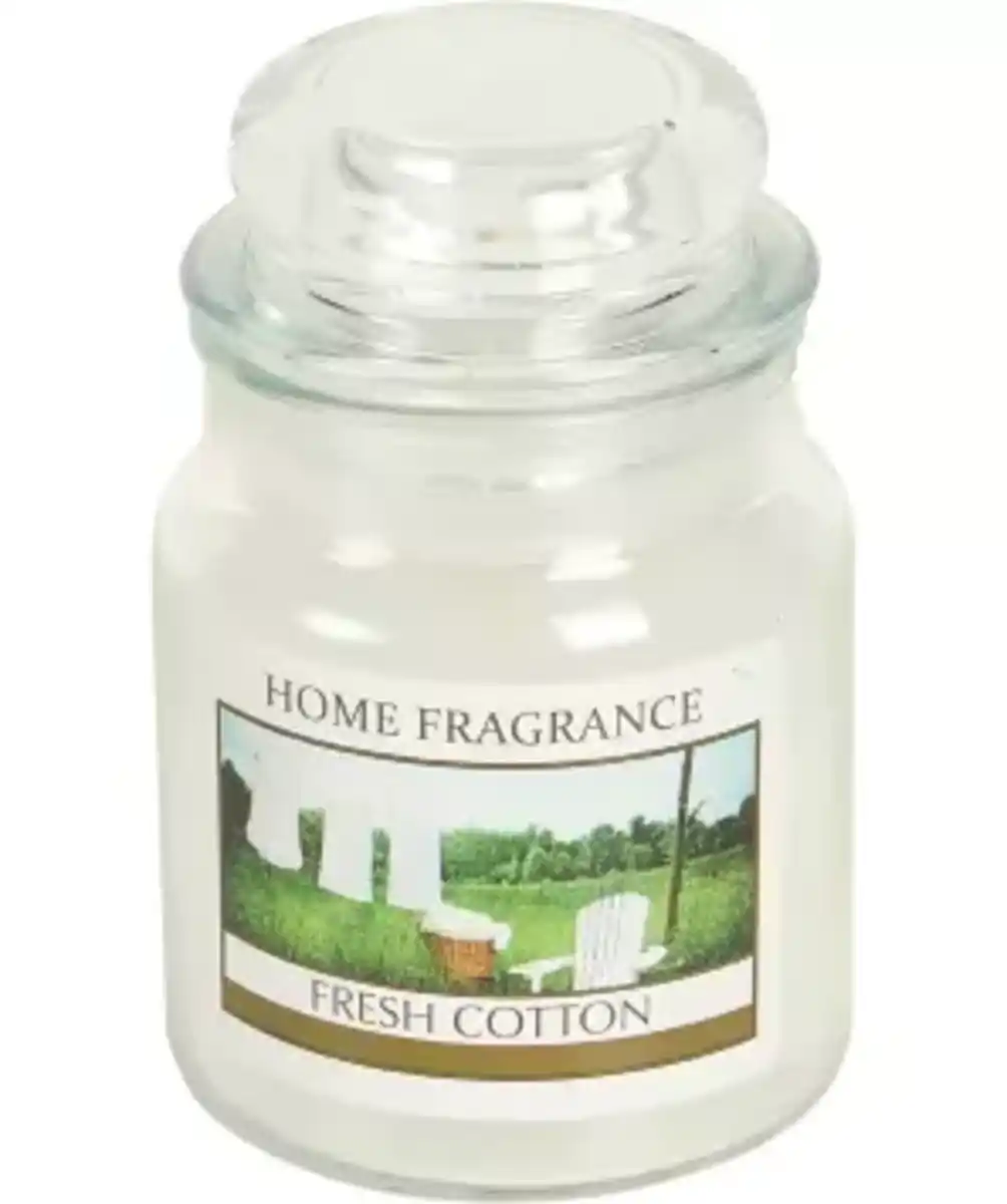 Bild 1 von Duftkerze im Bonbonglas, weiß