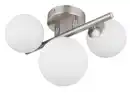 Bild 1 von LED-Deckenleuchte Riha Opal/Nickelfarben max. 3,5 W Deckenlampe, Opal, Nickelfarben
