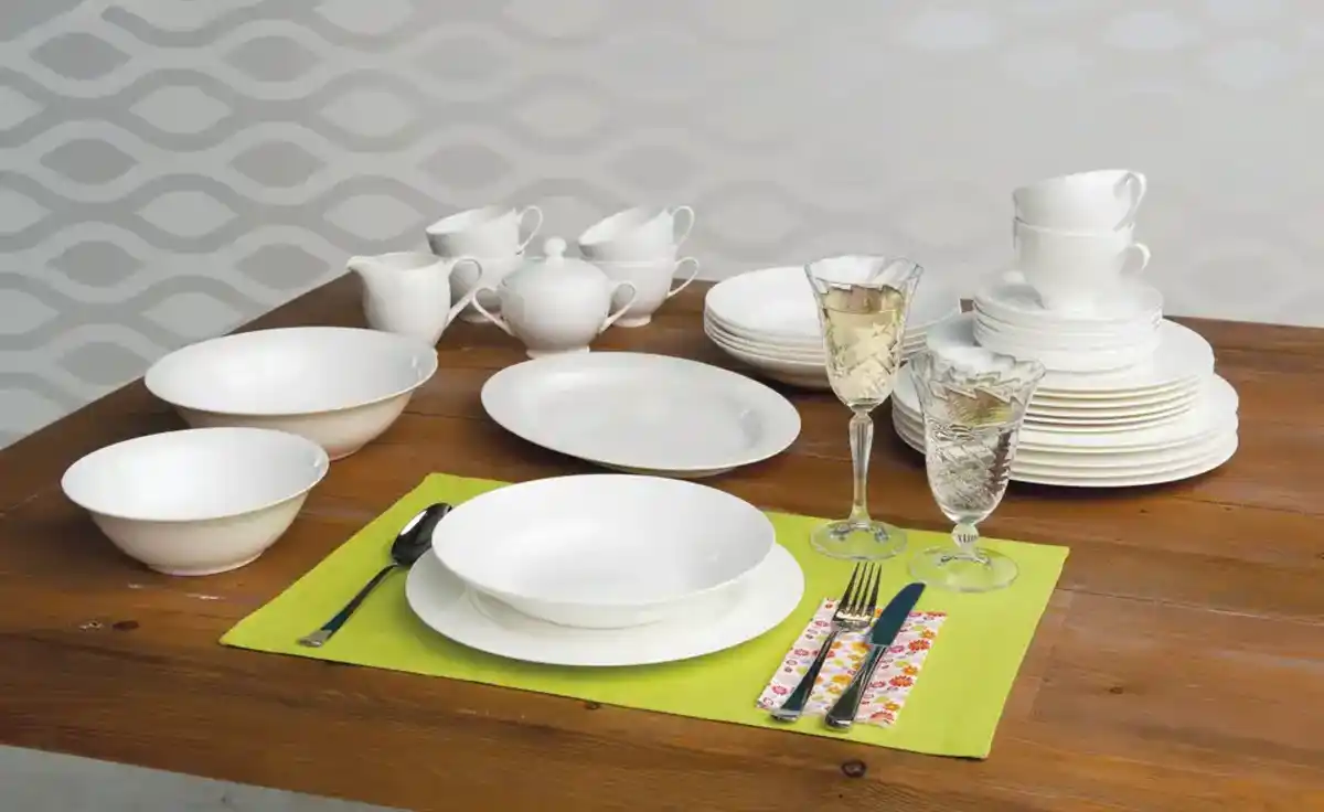 Bild 2 von Peill+Putzler Kombiservice  35-teilig  Torino ¦ weiß Geschirr > Geschirrsets > Kombiservice - Möbel Kraft