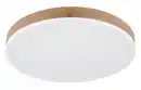 Bild 1 von LED-Deckenleuchte Doro Dunkelbraun/Weiß max. 24 Watt Deckenlampe, Opal, Weiß, Dunkelbraun