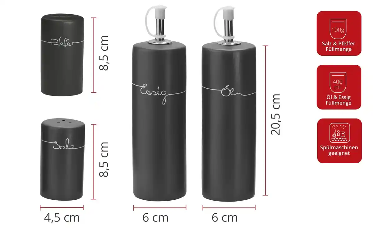 Bild 1 von KHG Menage, 5-teilig