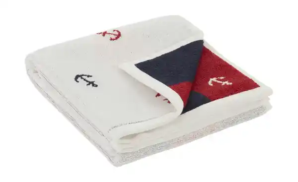 Bild 3 von como Handtuch  Anker ¦ weiß ¦ Maße (cm): B: 50 Heimtextilien > Badtextilien und Zubehör > Handtücher - Möbel Kraft
