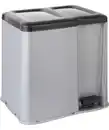Bild 1 von Doppel-Mülleimer, grau/schwarz