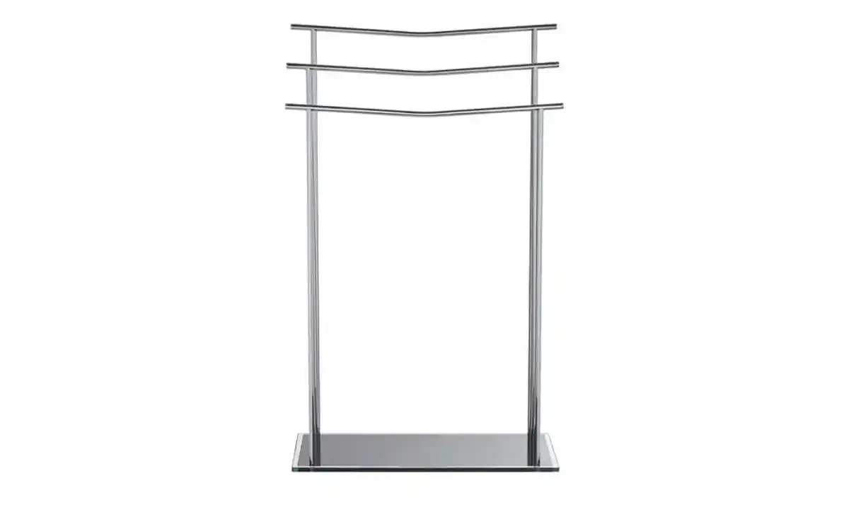 Bild 2 von KHG Handtuchständer   ¦ silber ¦ Edelstahl ¦ Maße (cm): B: 20 H: 74 Badaccessoires - Möbel Kraft