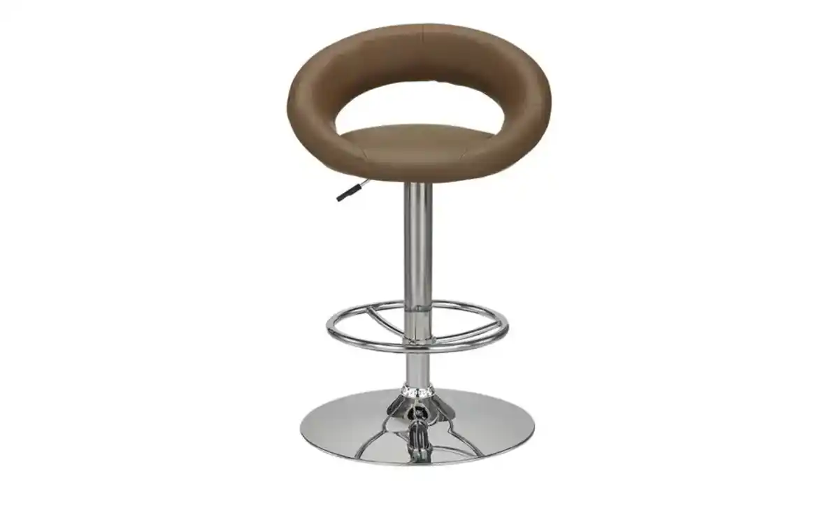 Bild 3 von Barhocker   ¦ braun ¦ Maße (cm): B: 54 H: 81 T: 49.0 Polstermöbel > Hocker > Barhocker - Möbel Kraft