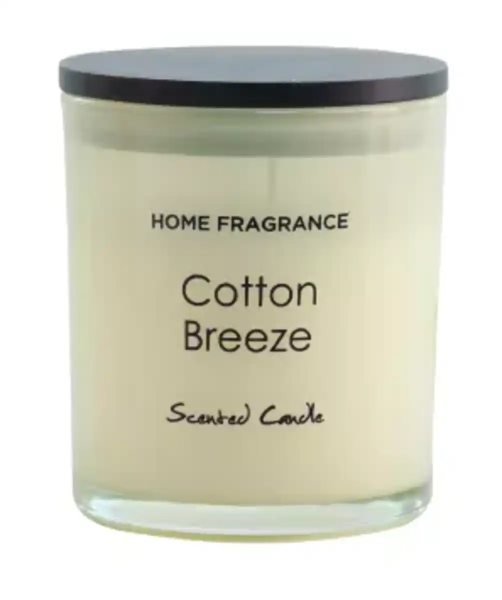 Bild 1 von Duftkerze mit Holzdeckel, weiß