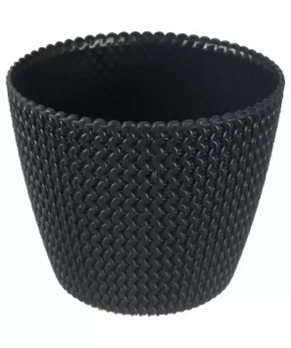 Bild 1 von Pflanztopf in Strickoptik, anthrazit