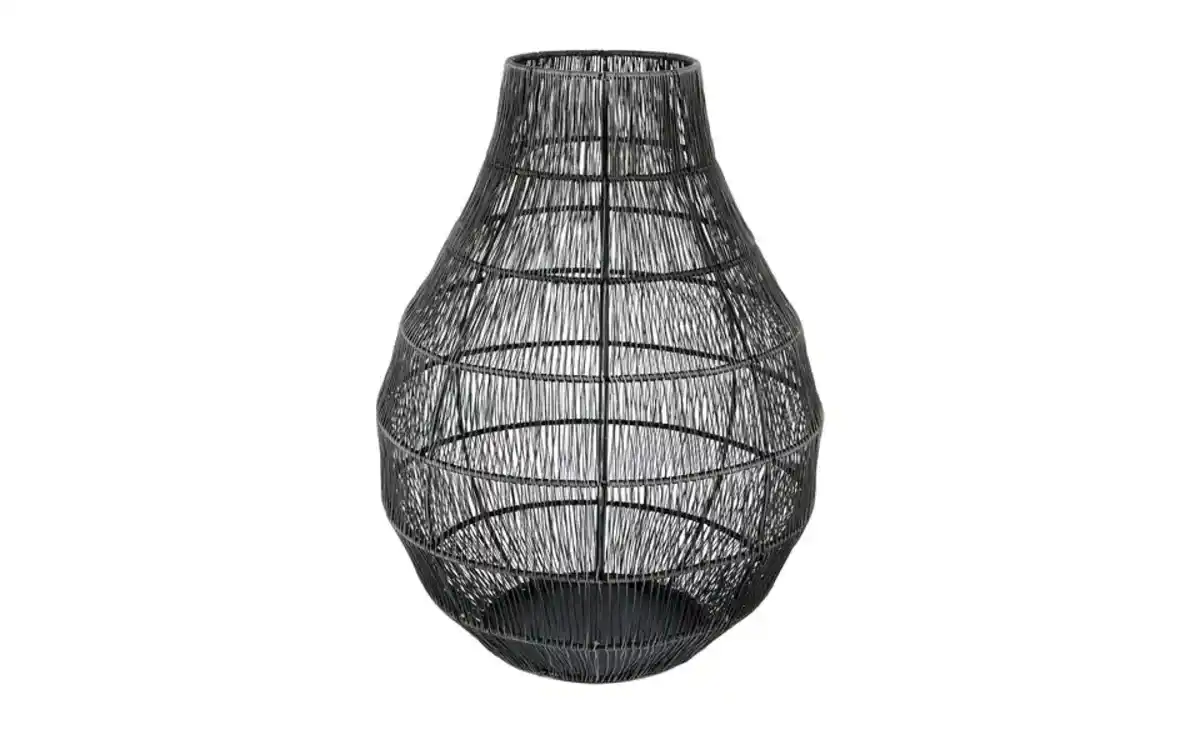 Bild 3 von Windlicht   ¦ schwarz ¦ Eisen,Zink ¦ Maße (cm): H: 32,5  Ø: 24.0 Dekoration > Laternen & Windlichter - Möbel Kraft