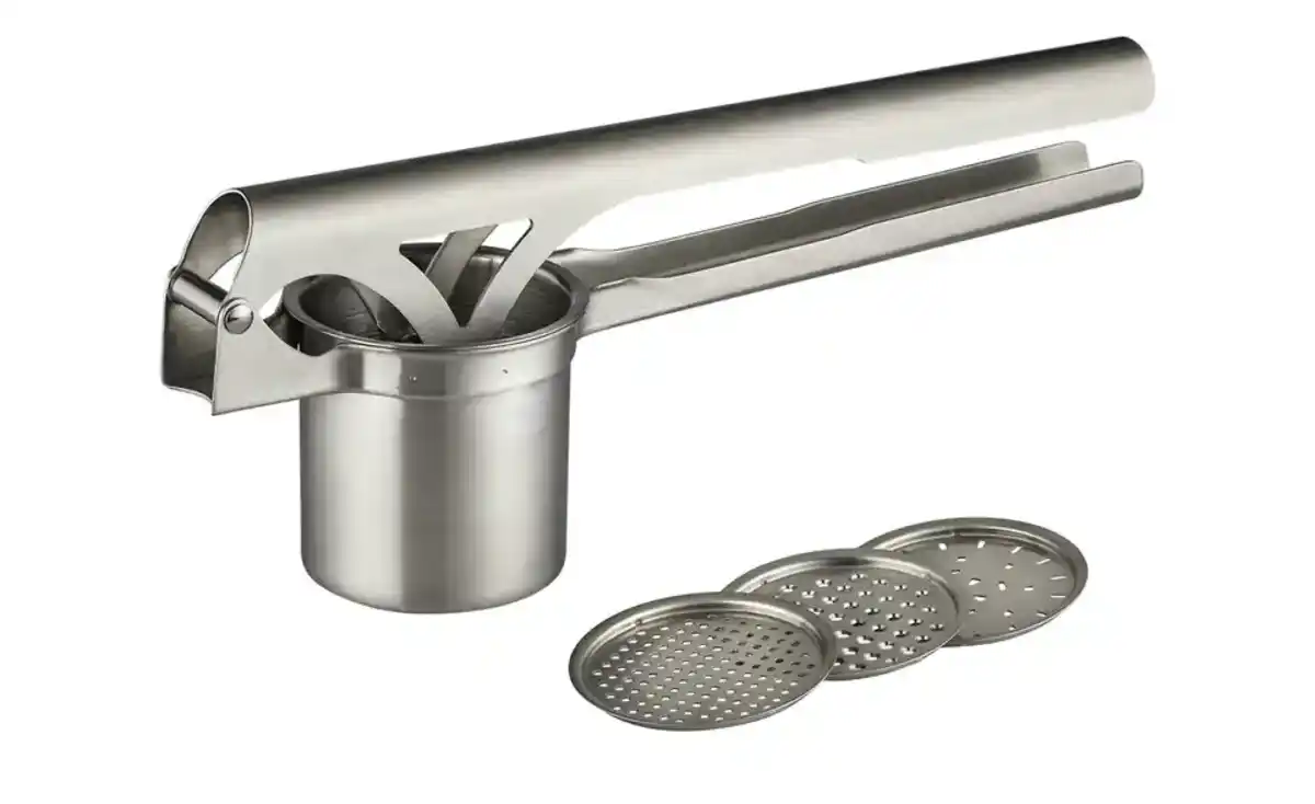 Bild 2 von Meisterkoch Kartoffel- und Spätzlepresse  OPTIMUS ¦ silber ¦ Edelstahl ¦ Maße (cm): B: 15 H: 8 Küchenzubehör & Helfer > Küchenhelfer - Möbel Kraft