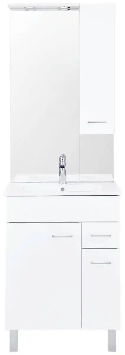 Bild 1 von Badezimmer in Weiß, 3er Set, Weiß