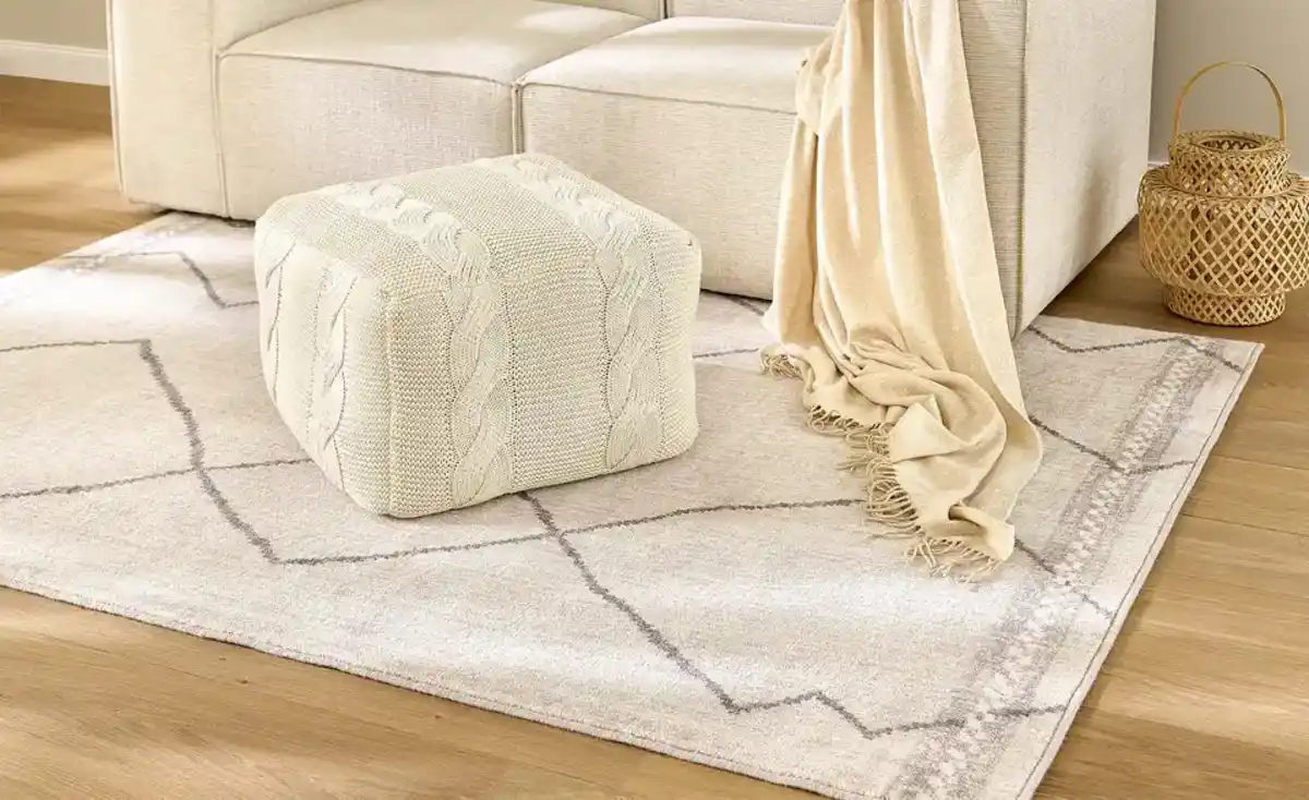 Bild 1 von Webteppich   ¦ Wolle ¦ Maße (cm): B: 160 H: 1,2 Sale > Haushalt Sale - Möbel Kraft