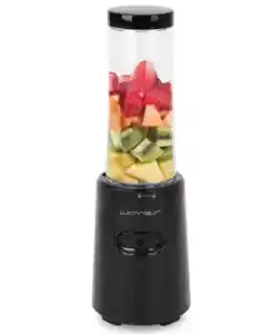 Waves Smoothiemaker mit To-go-Becher, schwarz