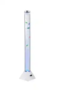 LED-Stehleuchte Mendoza in Silberfarben max. 0,06 Watt, Silberfarben