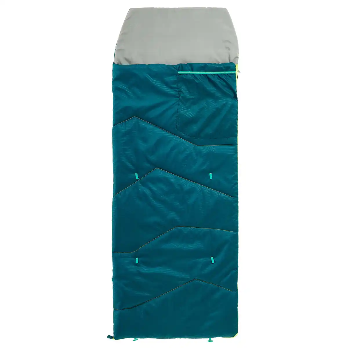 Bild 1 von QUECHUA Schlafsack Kinder 10 °C Camping - MH100 blau