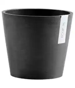Ecopots Kunststoff-Topf Amsterdam mit Wassersystem, rund