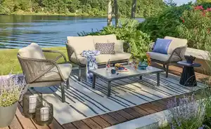 Lounge-Set  Colmar ¦ grau Garten > Gartenmöbel > Gartenmöbelsets - Möbel Kraft