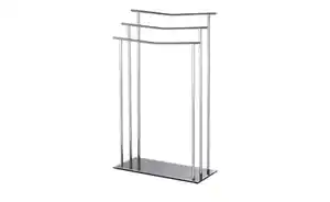 KHG Handtuchständer   ¦ silber ¦ Edelstahl ¦ Maße (cm): B: 20 H: 74 Badaccessoires - Möbel Kraft