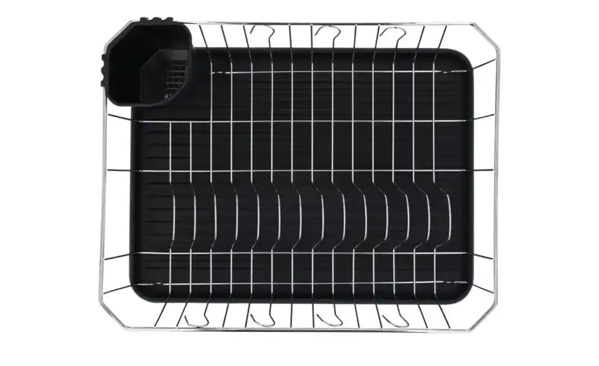 Bild 3 von KHG Geschirrabtropfständer   ¦ grau ¦ Kunststoff ¦ Maße (cm): B: 35,5 H: 13 Küchenzubehör & Helfer > Besteckkästen & Geschirrabtropfer - Möbel Kraft