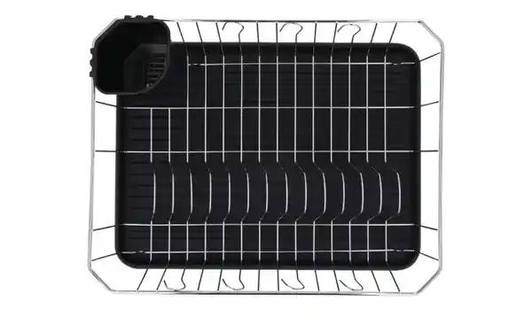 Bild 3 von KHG Geschirrabtropfständer   ¦ grau ¦ Kunststoff ¦ Maße (cm): B: 35,5 H: 13 Küchenzubehör & Helfer > Besteckkästen & Geschirrabtropfer - Möbel Kraft