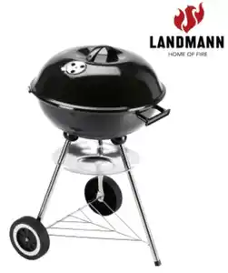 Landmann Kugelgrill, schwarz