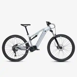 ROCKRIDER E-Mountainbike 29 Zoll E-EXPL 500S vollgefedert grau-metallic