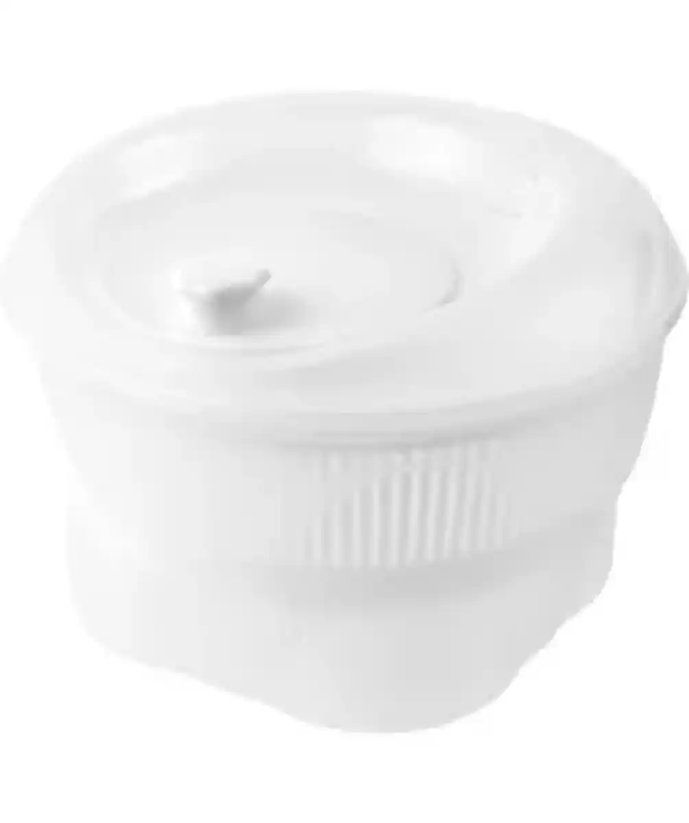 Bild 1 von Manuelle Salatschleuder, weiß