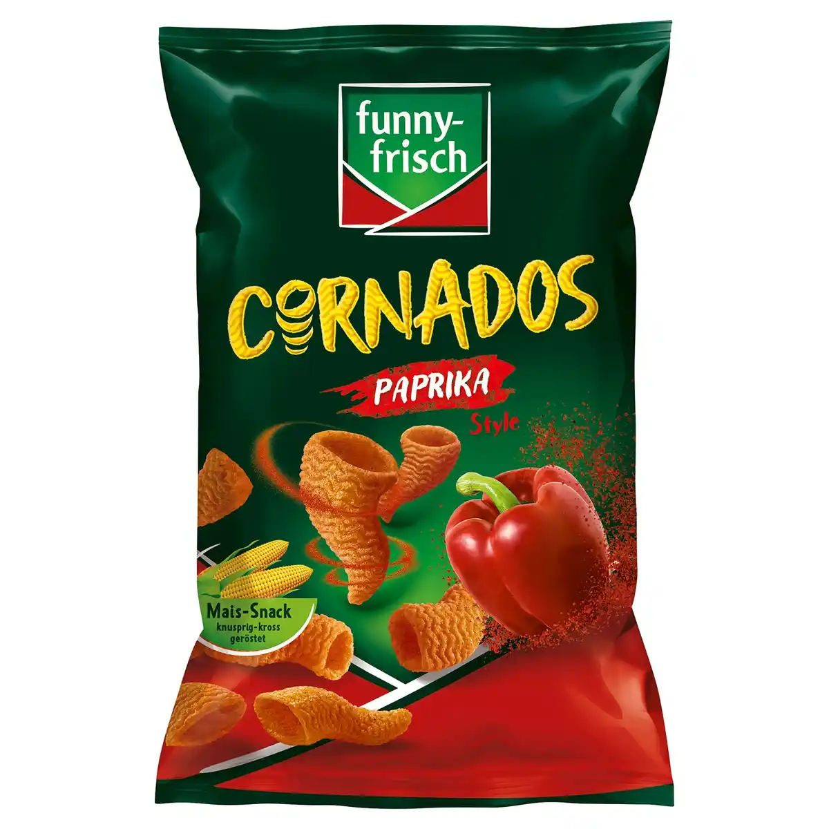 Bild 1 von FUNNY FRISCH Cornados 80 g, Paprika