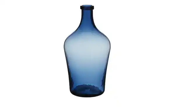 Bild 3 von HOME STORY Vase   ¦ blau ¦ Glas ¦ Maße (cm): H: 42  Ø: 22.0 Dekoration > Vasen - Möbel Kraft
