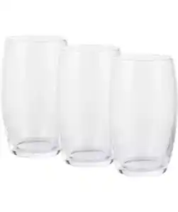 Bauchige Trinkgläser, transparent