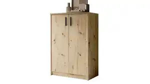 Kommode Artisan Eiche 74 x 50 cm - 2-türig - NELLY