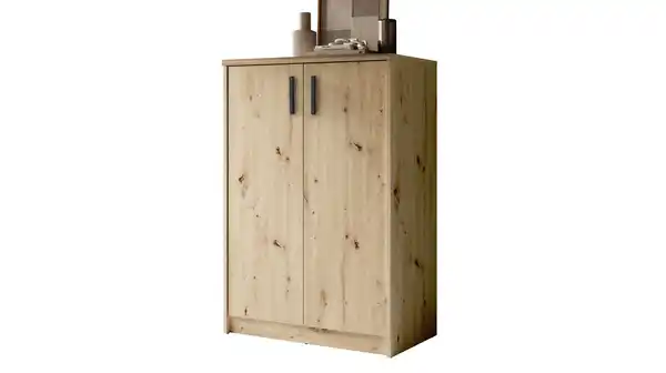 Bild 1 von Kommode Artisan Eiche 74 x 50 cm - 2-türig - NELLY