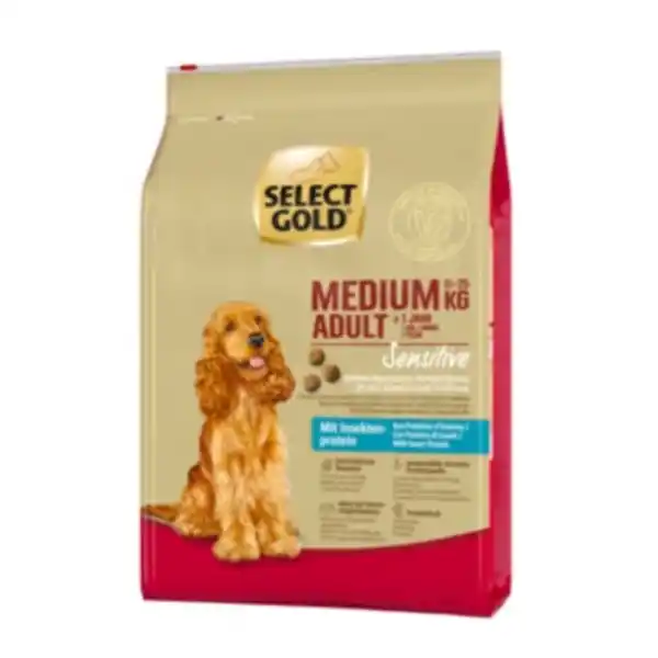 Bild 1 von SELECT GOLD Sensitive Medium Adult Insekt 4 kg