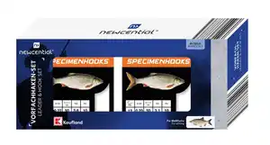 NEWCENTIAL® Vorfachhaken-Set »Weißfische«, 81-teilig