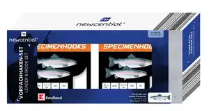 NEWCENTIAL® Vorfachhaken-Set »Forelle«, 81-teilig
