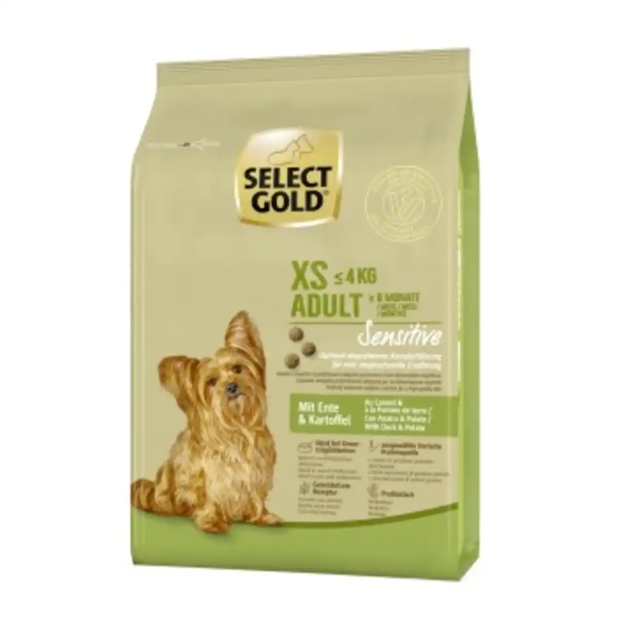 Bild 1 von SELECT GOLD Sensitive XS Adult Ente und Kartoffel 1 kg