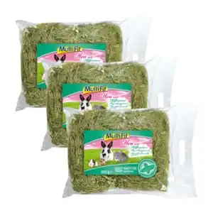 MultiFit Heu Pfefferminze 3x500g