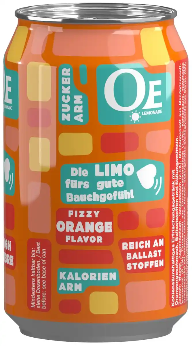 Bild 1 von OE LEMONADE Erfrischungsgetränk, 0,33-l-Dose