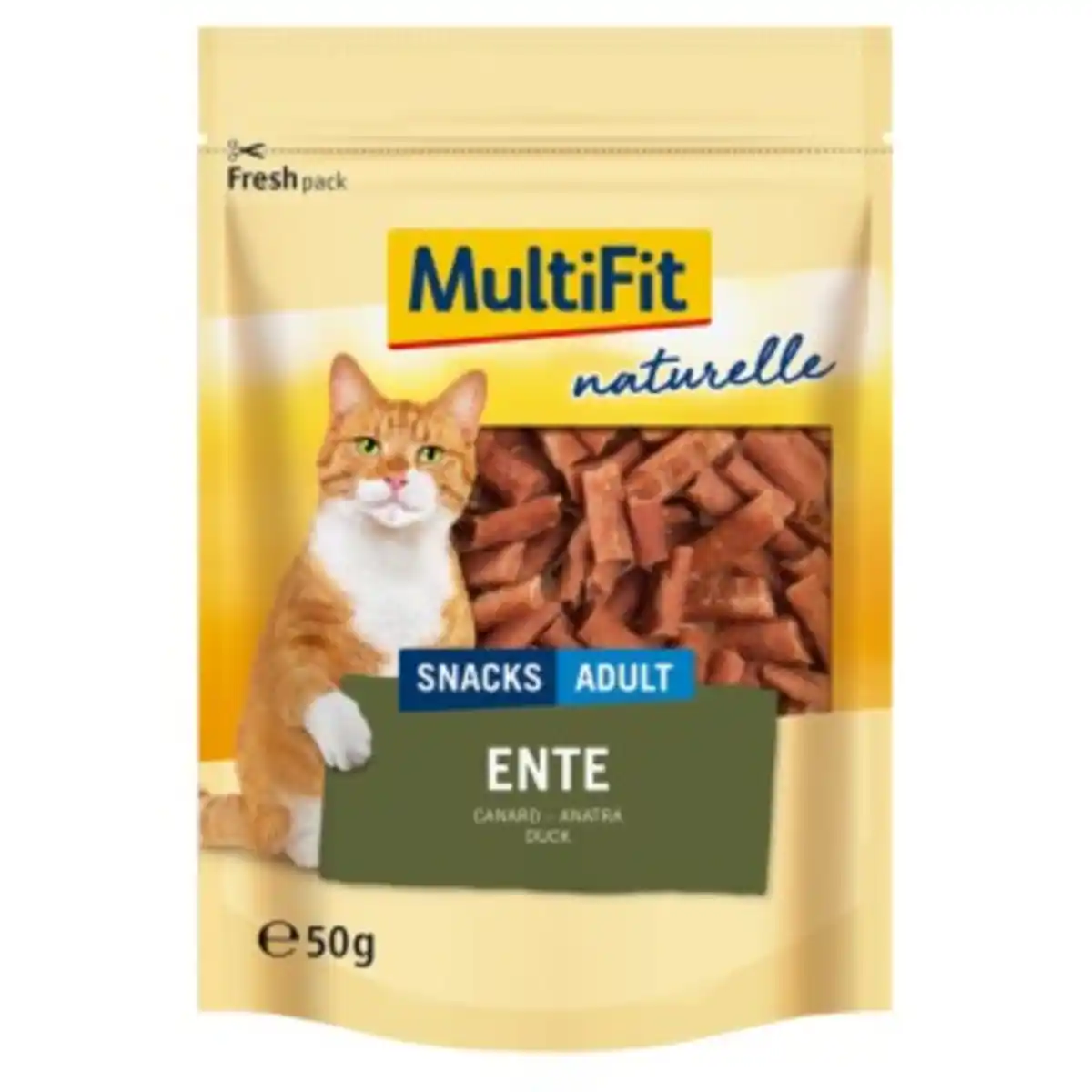 Bild 1 von MultiFit naturelle Ente 4x50g