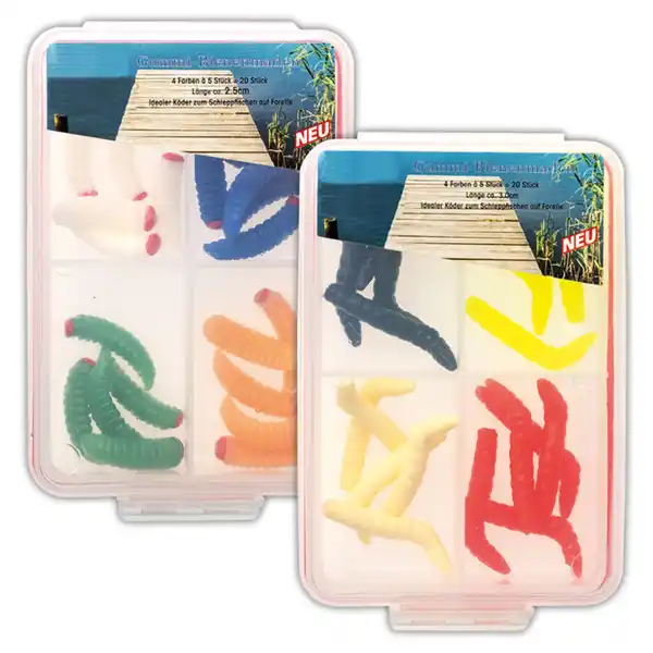 Bild 1 von AllGear Fishing Gummi-Bienenmaden 20tlg.