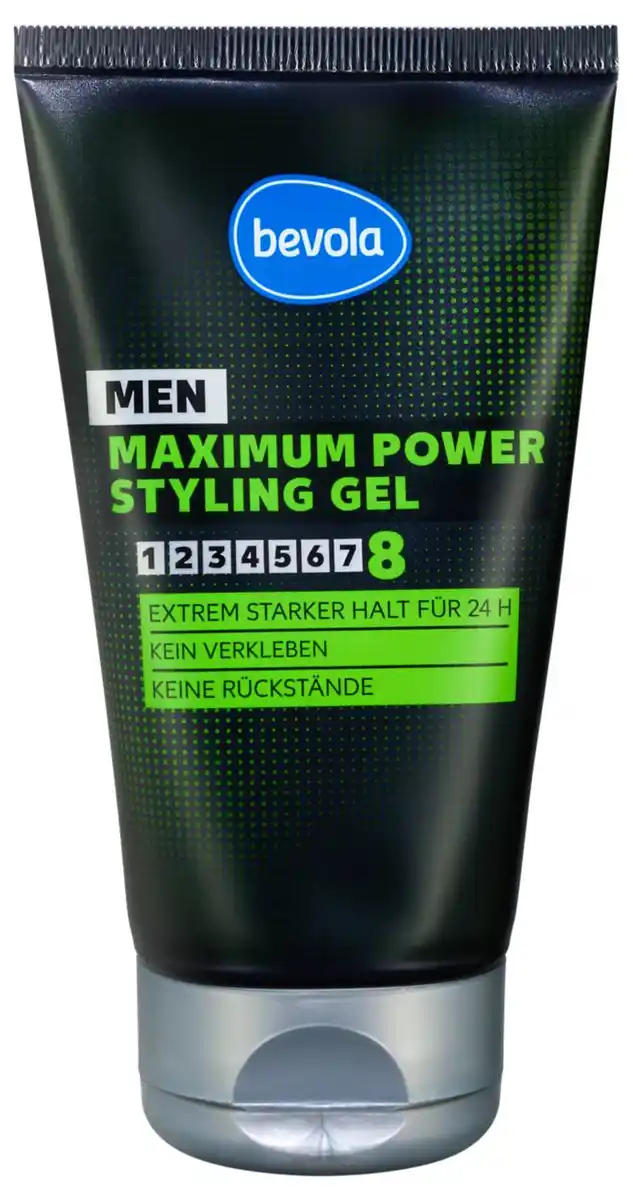 Bild 1 von BEVOLA® MEN Styling-Gel Maximum Power, 150-ml-Tube