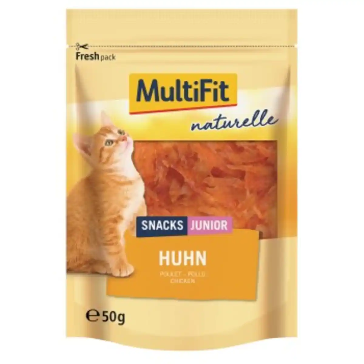 Bild 1 von MultiFit naturelle Hühnerbrust Junior 50 g