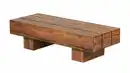 Bild 1 von Couchtisch Sheesham massiv gebeizt 120 x 30 cm - ELIN
