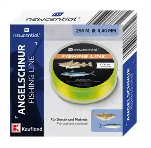 NEWCENTIAL® Angelschnur »Dorsch/Makrele«, 250-m-Rolle