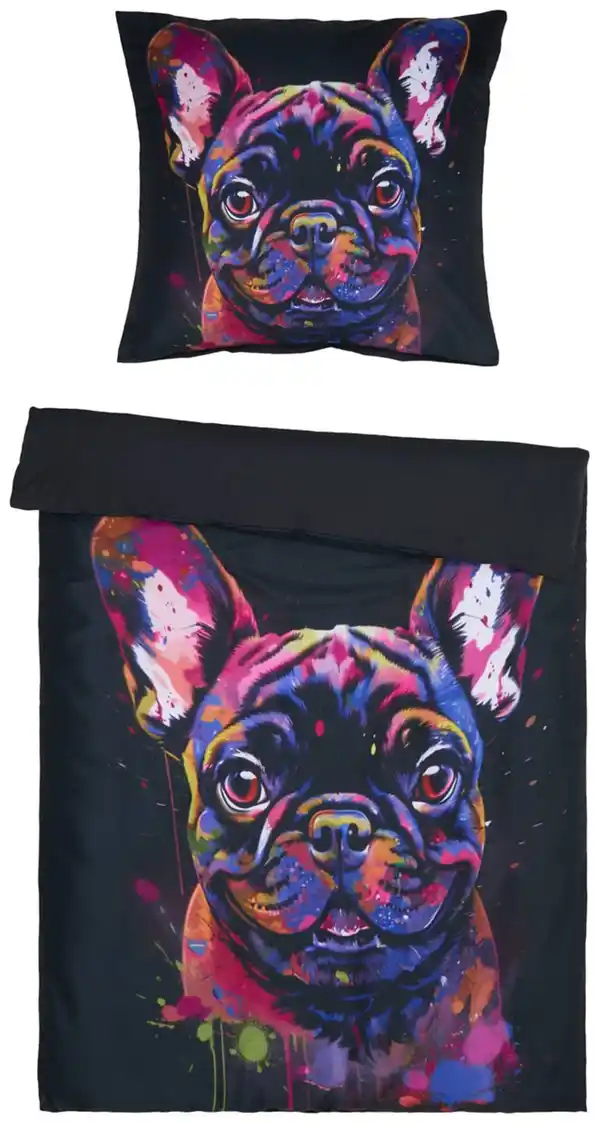 Bild 2 von DREAM@HOME Mikrofaser-Bettwäsche-Set, 2-teilig