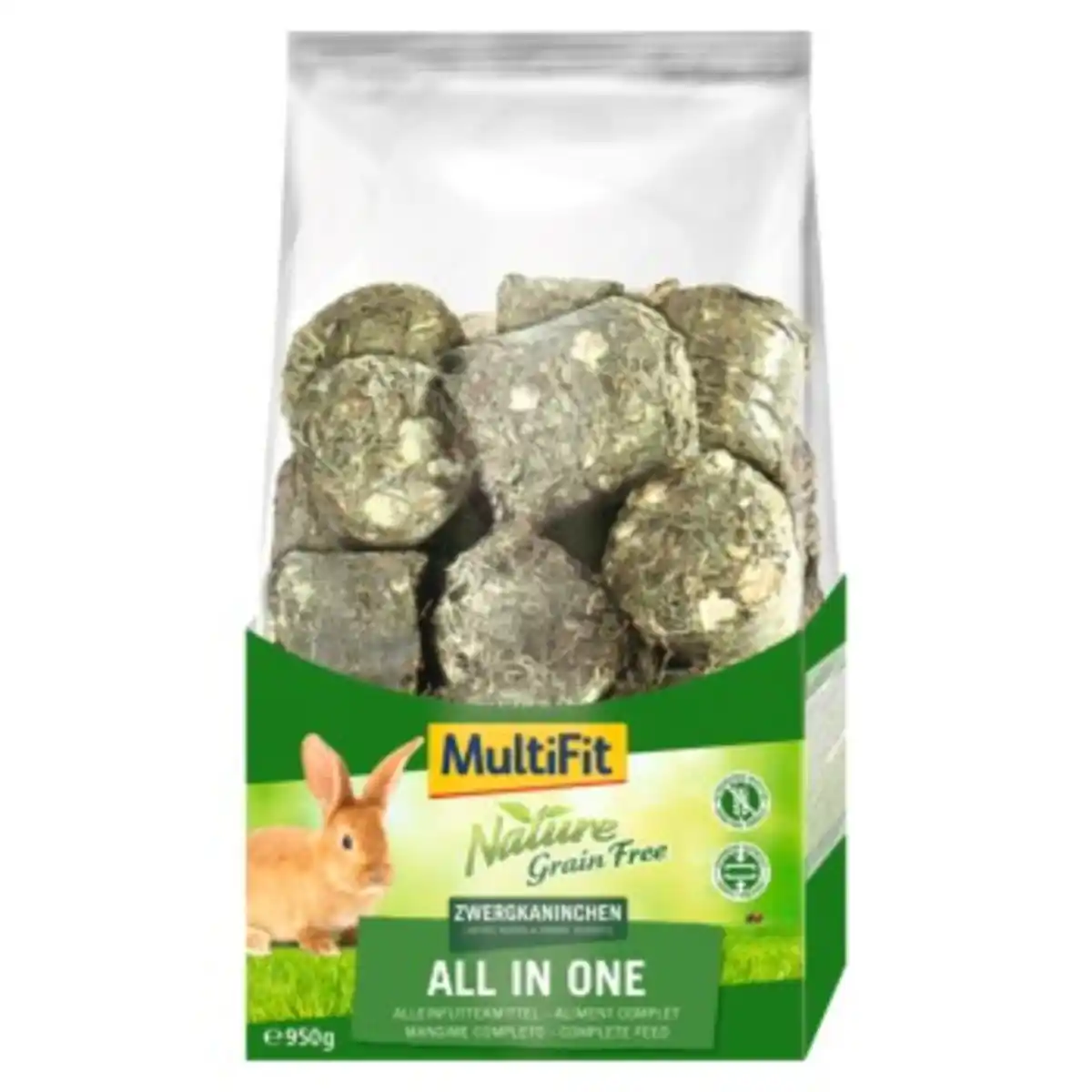 Bild 1 von MultiFit Grain Free All in One Zwergkaninchen 950g