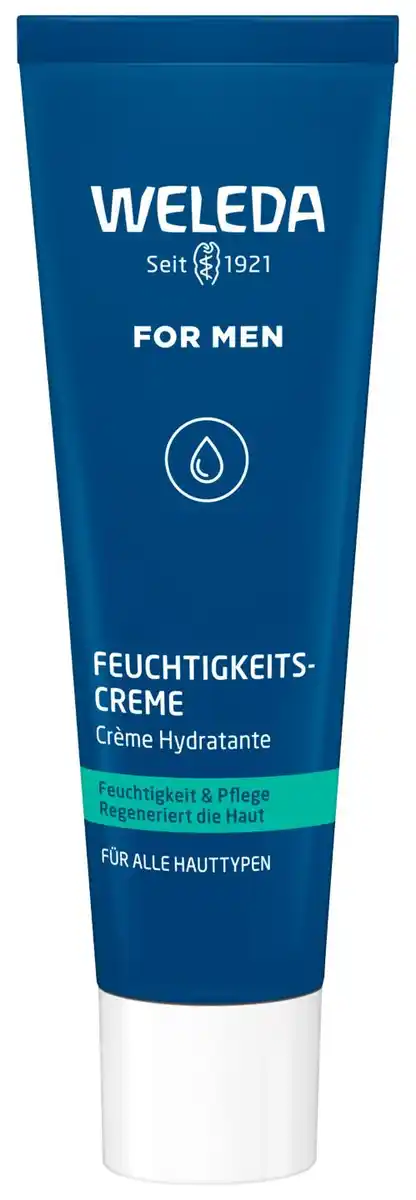 Bild 1 von WELEDA For Men Feuchtigkeitscreme, 30-ml-Tube