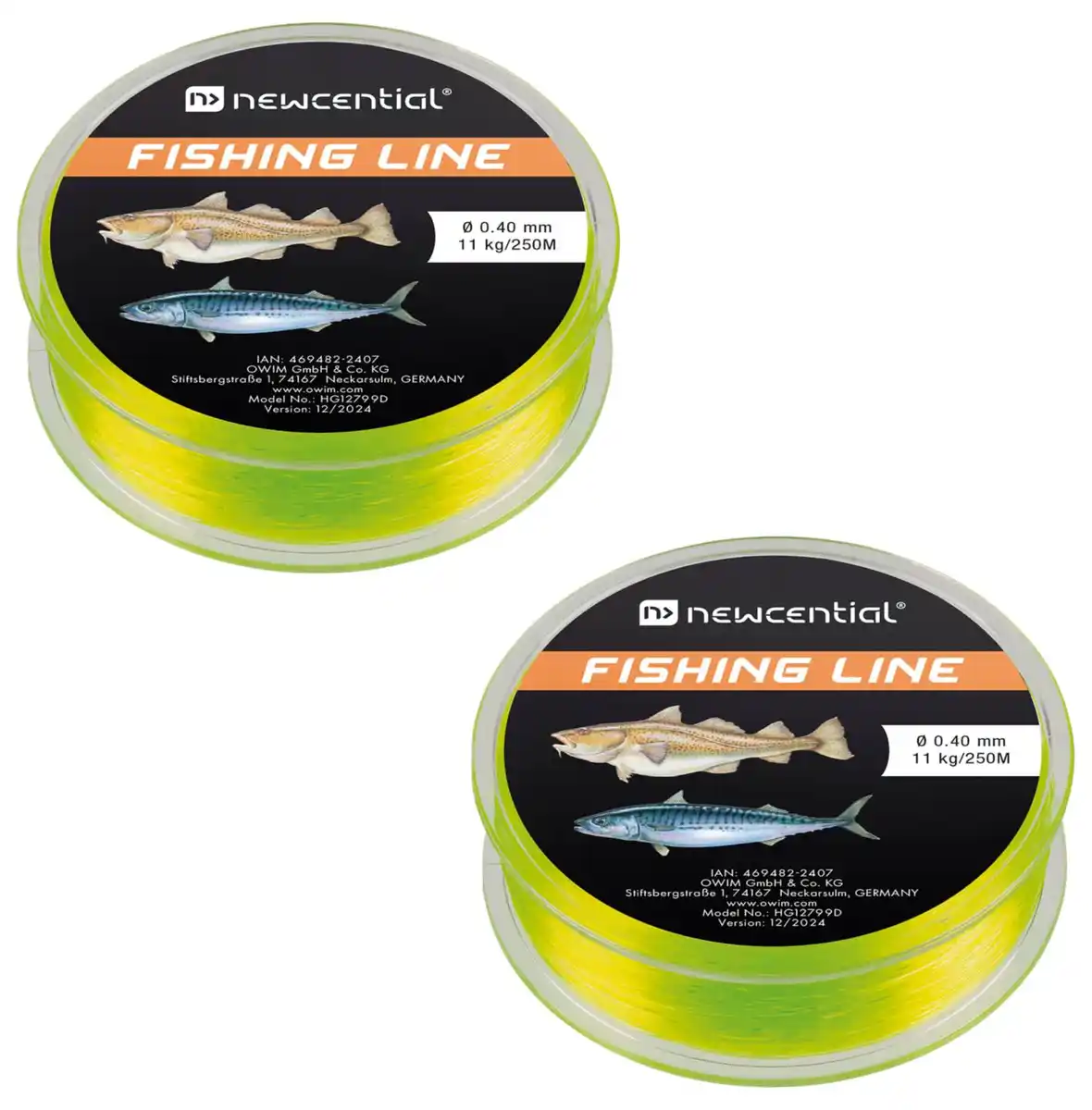 Bild 2 von NEWCENTIAL® Angelschnur »Dorsch/Makrele«, 250-m-Rolle