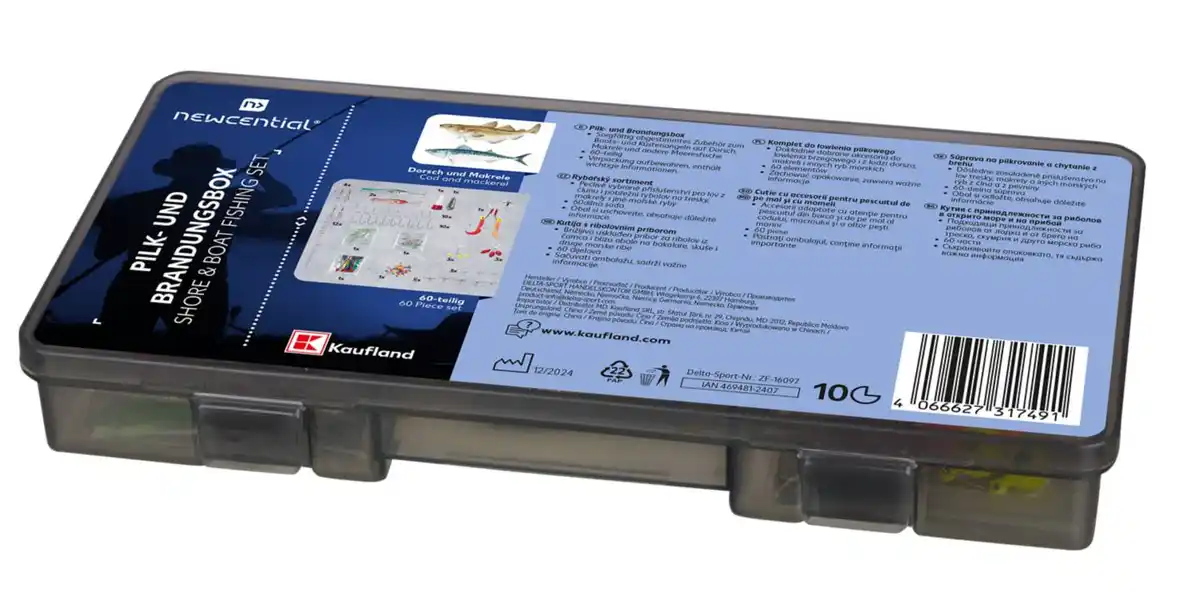 Bild 1 von NEWCENTIAL® Pilk- und Brandungsbox, 60-teilig