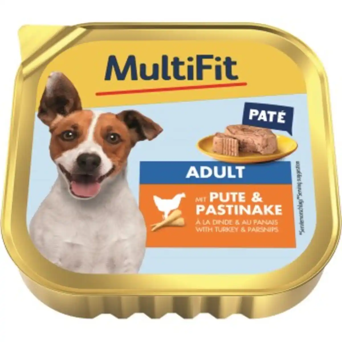 Bild 1 von MultiFit Adult Little Dog Pute und Pastinaken 11x150 g