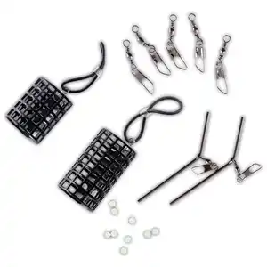 AllGear Fishing Feeder-Sortiment 19tlg.